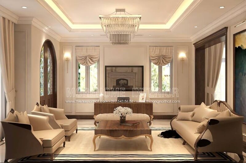 Mẫu sofa gỗ tự nhiên, gỗ óc chó đẹp